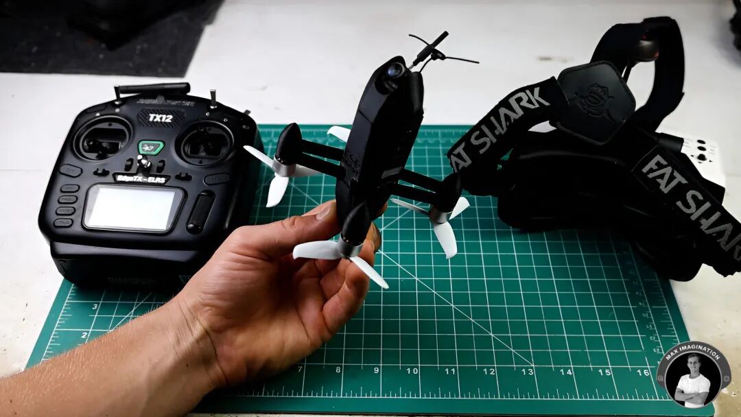 ESP-BLAST Drone Side View