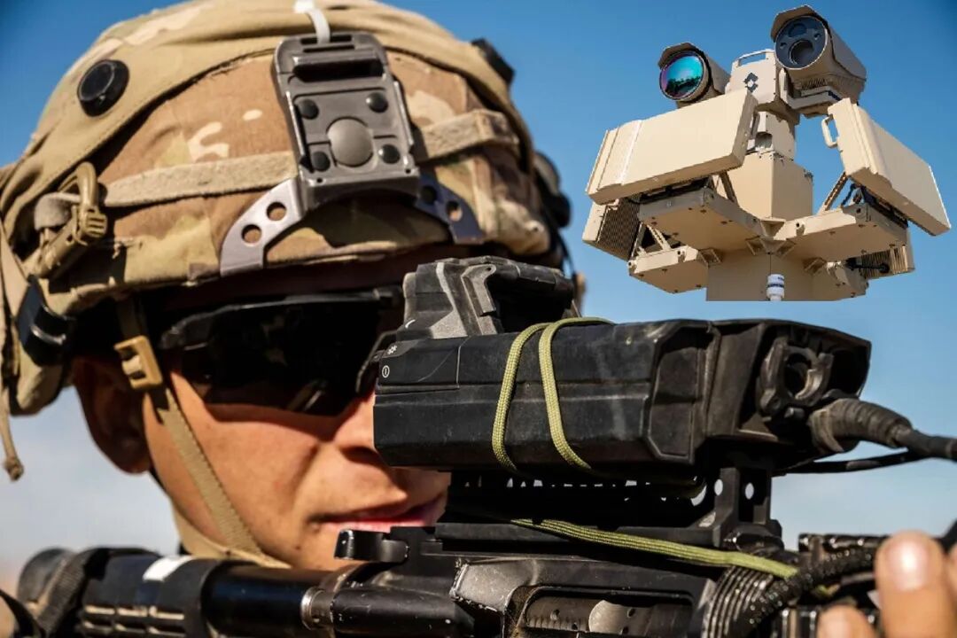 SMASH pre-aim point reticle tracking UAV target
