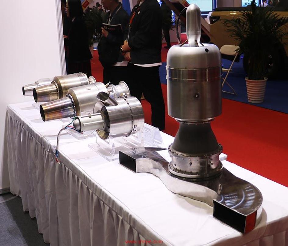 Imported commercial micro turbojet engines from JetCat, AMT and Williams