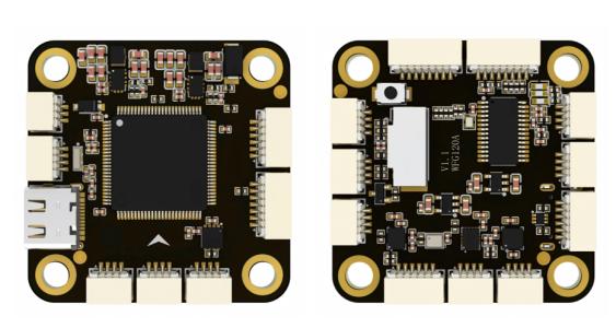 Aomway WFG120A flight controller used for pymavlink development