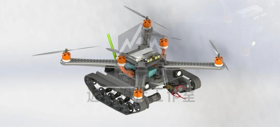 Airframe structure and power distribution layout