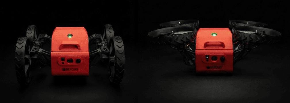 HelloGitHub listing page for the Mercury transforming drone open-source project