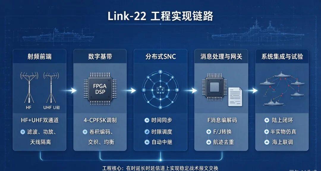 Link-22 network unit hardware platform engineering architecture