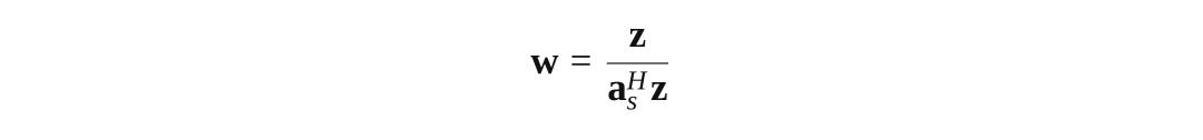 Robust superdirective weight computation with diagonal loading