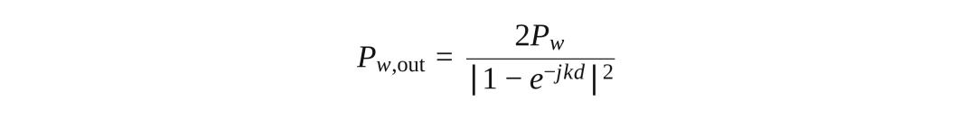 Independent noise power of the differencer after target restoration